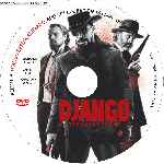 cartula cd de Django Desencadenado - Custom - V4