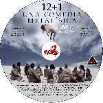 carátula cd de 12+1 - Una Comedia Metafisica - Custom - V2