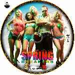 carátula cd de Spring Breakers - Custom - V4