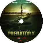 cartula cd de Extincion Predator X - Custom