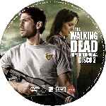 carátula cd de The Walking Dead - Temporada 01 - Disco 02 - Custom - V2