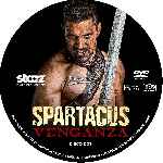 carátula cd de Spartacus - Temporada 03 - Venganza - Disco 02 - Custom - V3