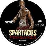 carátula cd de Spartacus - Temporada 03 - Venganza - Disco 03 - Custom - V3