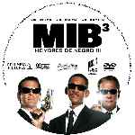 cartula cd de Men In Black 3 - Hombres De Negro 3 - Custom - V12