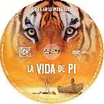 cartula cd de La Vida De Pi - Custom - V7