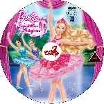 carátula cd de Barbie Y Las Zapatillas Magicas - Custom