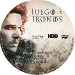 carátula cd de Juego De Tronos - Temporada 02 - Disco 01 - Custom