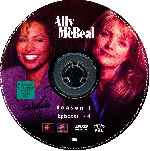 carátula cd de Ally Mcbeal - Temporada 01 - Episodios 01-04