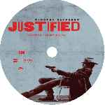 cartula cd de Justified - Temporada 03 - Custom