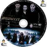 cartula cd de La Saga Crepusculo - Amanecer - Parte 02 - Custom - V06