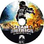 carátula cd de Team America - La Policia Del Mundo - Custom