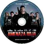 cartula cd de Amenaza Roja - Custom - V4