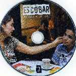 cartula cd de Escobar - El Patron Del Mal - Disco 02