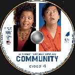 carátula cd de Community - Temporada 01 - Disco 04 - Custom