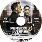 carátula cd de Person Of Interest - Temporada 01 - Disco 02 - Custom