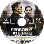 carátula cd de Person Of Interest - Temporada 01 - Disco 05 - Custom