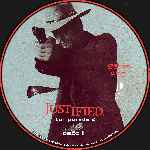 cartula cd de Justified - Temporada 02 - Disco 01 - Custom