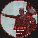 cartula cd de Justified - Temporada 02 - Disco 02 - Custom