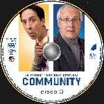 carátula cd de Community - Temporada 01 - Disco 03 - Custom