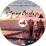 carátula cd de Spring Breakers - Viviendo Al Limite - Custom