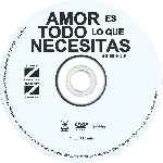 carátula cd de Amor Es Todo Lo Que Necesitas - Custom - V3