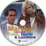 carátula cd de Martha Conoce A Frank Daniel Y Laurence