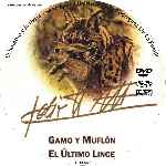 carátula cd de El Hombre Y La Tierra - Fauna Iberica - Gamo Y Muflon - El Ultimo Lince - Custom