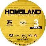 carátula cd de Homeland - Temporada 01 - Disco 03 - Custom - V3