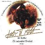 carátula cd de El Hombre Y La Tierra - Fauna Iberica - El Lobo El Cazador Social - Custom