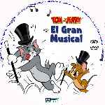 carátula cd de Tom Y Jerry - El Gran Musical - Custom - V2