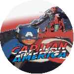 carátula cd de Capitan America - 1990 - Custom