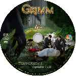 carátula cd de Grimm - Temporada 01 - Custom - V2