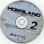 cartula cd de Homeland - Temporada 01 - Disco 02 - Region 1-4