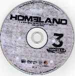 carátula cd de Homeland - Temporada 01 - Disco 03 - Region 4