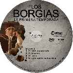carátula cd de Los Borgias - Temporada 01 - Disco 01 - Custom