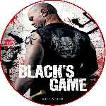carátula cd de Blacks Game - Custom