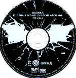 cartula cd de Batman - El Caballero De La Noche Asciende - Region 4