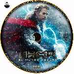 carátula cd de Thor - El Mundo Oscuro - Custom - V03