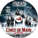 carátula cd de Cinco De Mayo - La Batalla - 2013 - Custom - V3