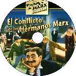 carátula cd de Los Hermanos Marx - El Conflicto De Los Hermanos Marx - Custom