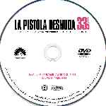 carátula cd de La Pistola Desnuda 33 1/3 - Custom