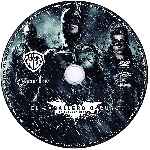 carátula cd de El Caballero Oscuro - La Leyenda Renace - Custom - V9