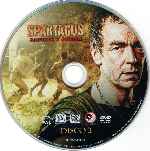 cartula cd de Spartacus - Temporada 01 - Sangre Y Arena - Disco 02
