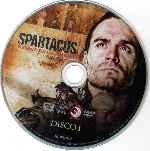 carátula cd de Spartacus - Temporada 02 - Dioses De La Arena - Disco 01