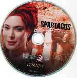 carátula cd de Spartacus - Temporada 02 - Dioses De La Arena - Disco 02