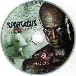 carátula cd de Spartacus - Temporada 02 - Dioses De La Arena - Disco 03