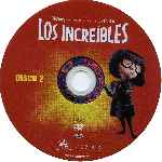 carátula cd de Los Increibles - Disco 2