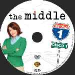 carátula cd de The Middle - Temporada 01 - Disco 01 - Custom
