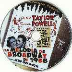 carátula cd de Melodias De Broadway 1938