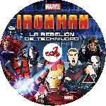 carátula cd de Iron Man - La Rebelion Del Technivoro - Custom